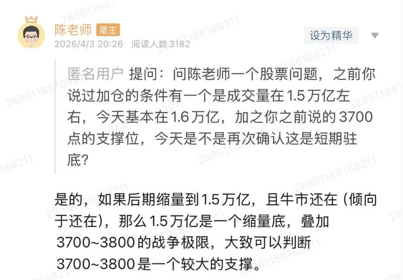  从3700到3800：我的三次精准抄底与牛市周期预警 股票财经 从3700到3800：我的三次精准抄底与牛市周期预警 股票财经
