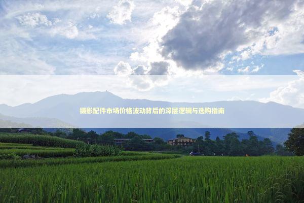 摄影配件市场价格波动背后的深层逻辑与选购指南